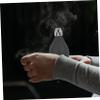 Baluue Portable Talcum Powder Bottle Practical Makeup Powder Storage Easy One-handed Operation Durable Material for Loose view 2
