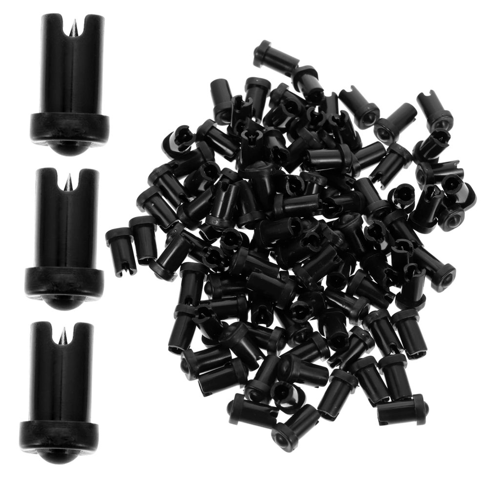 HONMEET 100pcs Blocking Needles for Eyelash Glue Bottles Applicator Tips for Efficient Use Essential Accessory for Lash Extensions