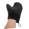 Hoement Self Tanning Mitt Kit Luxurious Soft Gloves for Even Lotion Application Convenient Back Applicator Tool Stylish Black Design for Safe Sunless Tanning view 3