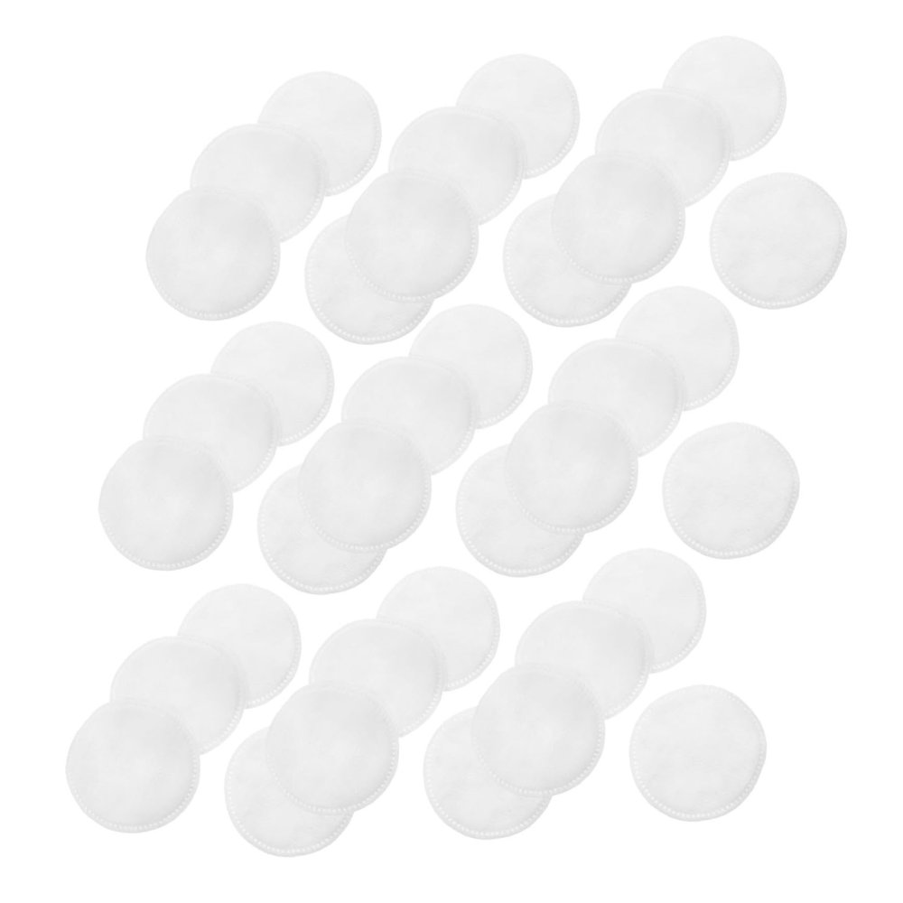 Mikinona 200pcs Fluffy Soft Makeup Remover Pads Reusable Face Cleaning for Eyes Face Cotton Rounds for Powder Remover Kit