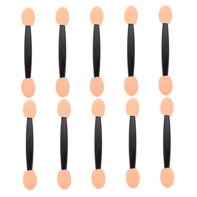 MERRYHAPY 200pcs Dual-sided Sponge Applicators for Eyeshadow Makeup Eye Brushes for Easy Application for Halloween Christmas and Daily Use