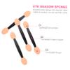 MERRYHAPY 200pcs Dual-sided Sponge Applicators for Eyeshadow Makeup Eye Brushes for Easy Application for Halloween Christmas and Daily Use view 4