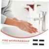 FOMIYES 4pcs Hand Nail Cleaning Tools Soft Bristles Nail Brush Exfoliating Scrubber Brushes for Cleaning for Hands and Fingers view 3