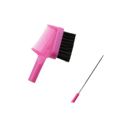 Outanaya 6pcs Professional Eyebrow Kit Brow Brush Comb Portable Stylish for Salon Home Use