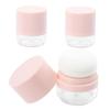 minkissy 3pcs Empty Makeup Puff Boxes Refillable Talc Powder Containers for Women Body Dusting Powder Puff Case Travel Compact Case view 1
