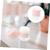 minkissy 3pcs Empty Makeup Puff Boxes Refillable Talc Powder Containers for Women Body Dusting Powder Puff Case Travel Compact Case view 2
