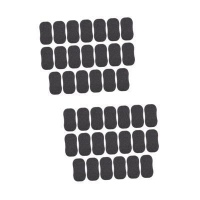 Beatifufu 40pcs Hair Sweep Brush Face Cleaning Sponge Pad for Gentle Facial Cleansing for Hair Salons and Home Use Dusting after Haircuts and Shaving