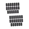 Beatifufu 40pcs Hair Sweep Brush Face Cleaning Sponge Pad for Gentle Facial Cleansing for Hair Salons and Home Use Dusting after Haircuts and Shaving view 1
