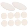 Baluue 12pcs Velour Body Powder Puff Soft Washable Makeup Sponge for Loose Powder Foundation Blush and More for Home and Salon Use view 1