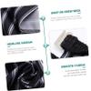Baluue Barber Cape Hairdresser Cape Haircut Neck Duster Brush Barber Supplies Striped view 2