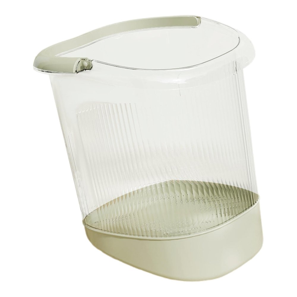 OIIBWQ Foot Soaking Tub, Foot Bath Basin, Foot Bath Basin for Massage, Pedicure, Relaxing Foot Soaking, Yellow no lid