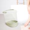 OIIBWQ Foot Soaking Tub, Foot Bath Basin, Foot Bath Basin for Massage, Pedicure, Relaxing Foot Soaking, Yellow no lid view 3