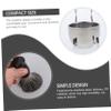Mikinona 1set Male Shaving Brush Set with Foaming Bowl Stand Kit for Gentle Beard Care Materials Comfortable Grip for Home Barber Use view 3