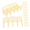 FOMIYES 12pcs Heat Resistant Hair Perm Rod Holder Durable Plastic Hair Curling Tools Stand Professional Hairdressing Roller Rack for Salon Use Lightweight and Portable Design view 1