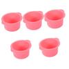 Beatifufu 5pcs Silicone Wax Warmer Bowl Replacement for Wax Melt Warmers Hair Removal view 1