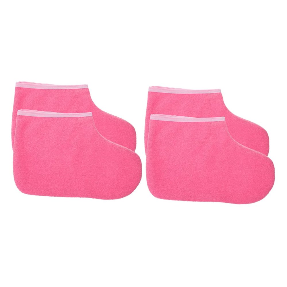 HONMEET 2pairs Paraffin Wax Therapy Foot Cover Insulated Wax Treatment Booties for Foot Care for Spa Massage and Home Use Comfortable and Easy to Use