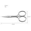 Ipetboom 8pcs Men Hair Scissors Beard Trimmer Shears Mustache Scissors Stainless Steel Professional Barber Random Color view 4