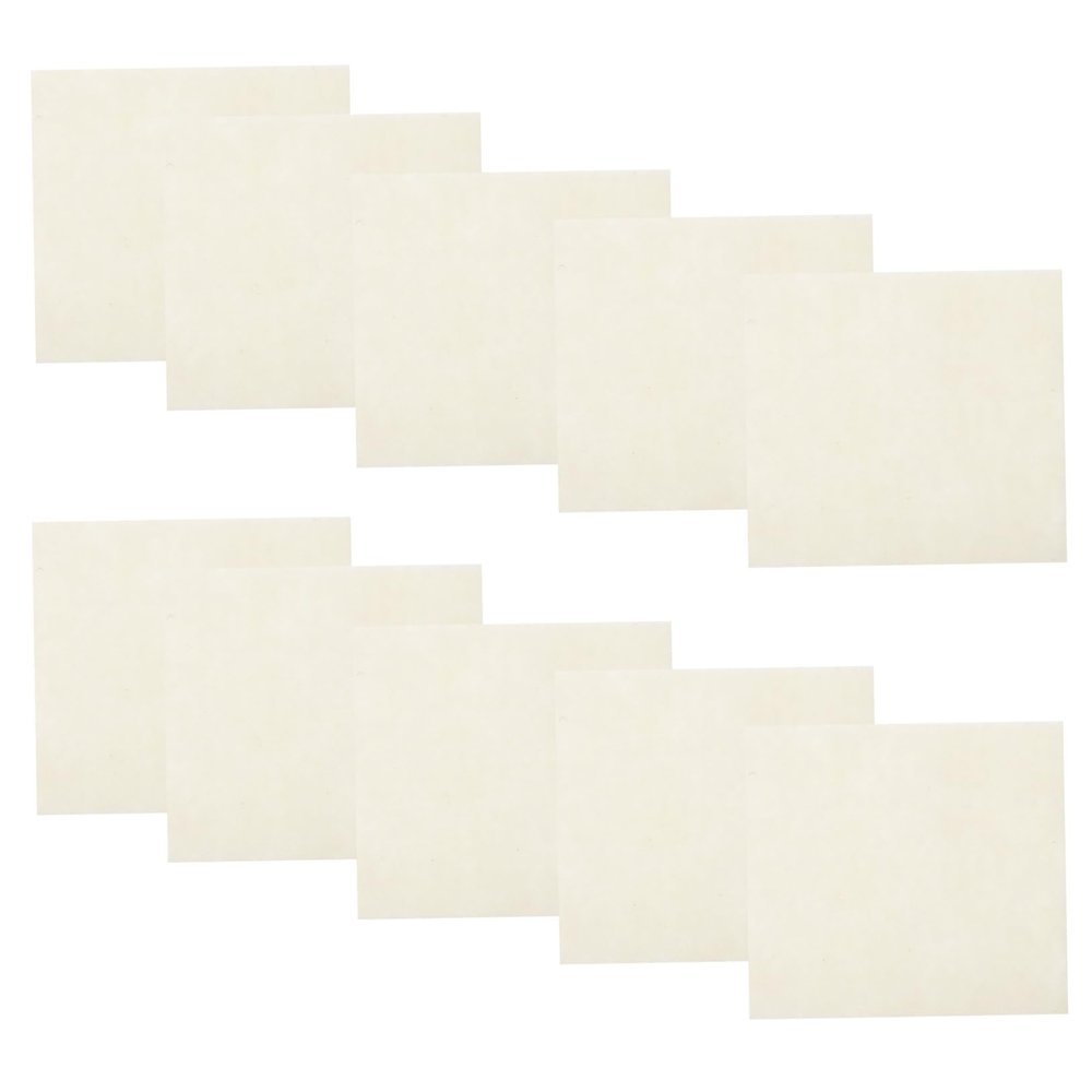 Baluue 20pcs Women Flat Perm Heat Insulation Mat Hairdressing Protective Accessory Wool Hair Perm Heat Mat