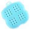 Baluue Portable Silicone Bath Brush for Deep Cleansing Multi-Purpose Back Scrubber with Soft Teeth for Gentle Exfoliation for Home Use Light Green Color view 1