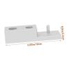 TOVINANNA Zinc Alloy Razor Stand Barber Razor Holder Beard Shaving Tool Stand Manual Support Rack view 3