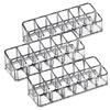 Baluue 3pcs Lipstick Holder Desktop Organizer Makeup Brush Storage Rack Cosmetics Organizer Lipstick Display Stand view 1