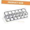 Baluue 3pcs Lipstick Holder Desktop Organizer Makeup Brush Storage Rack Cosmetics Organizer Lipstick Display Stand view 3