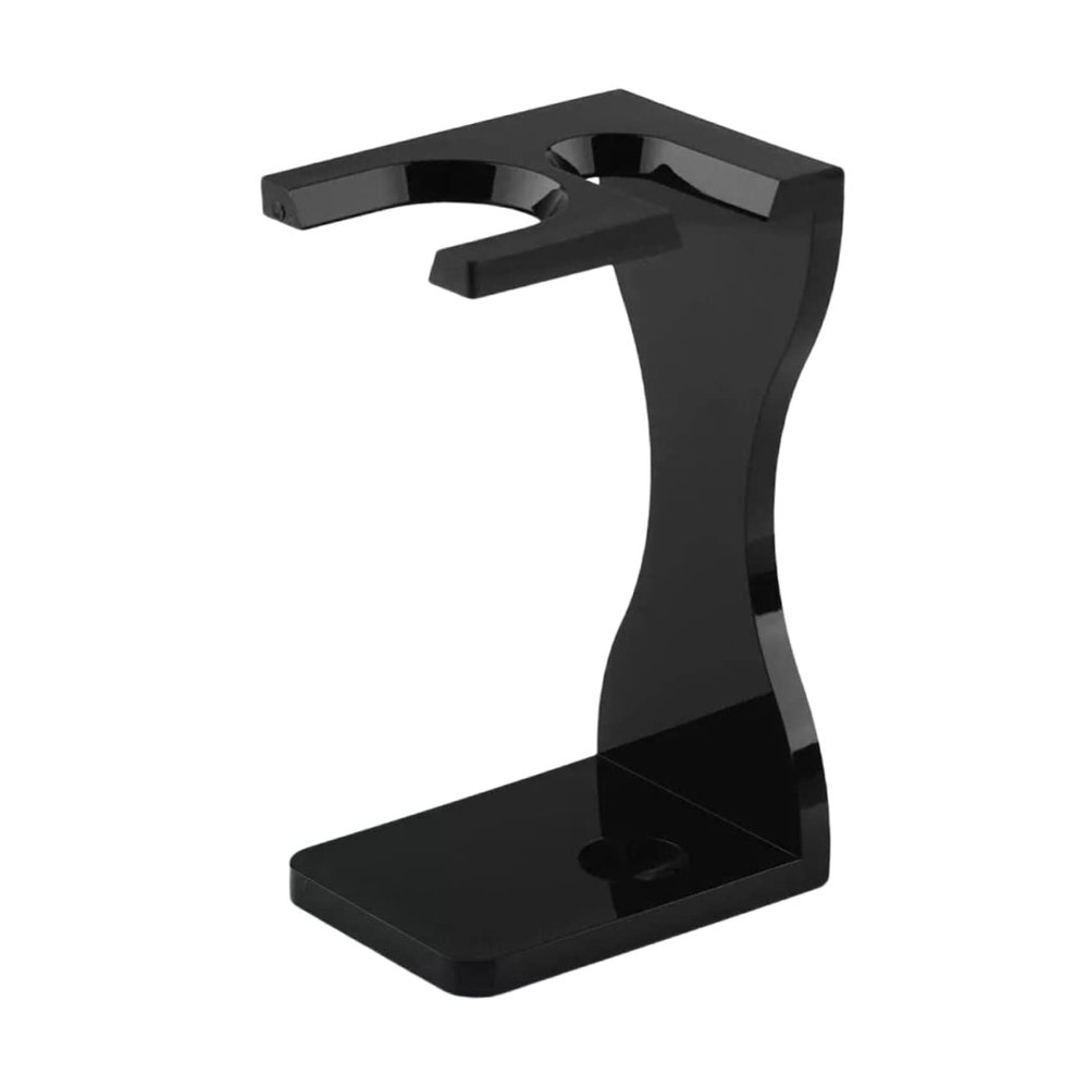 Mikinona Acrylic Razor Stand Shaving Brush Stand Shaving Tool Holder Desktop Razor Display Beard Holder