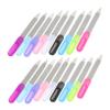 minkissy 27pcs Stainless Steel Nail Files for Fingernails and Toenails Manicure and Pedicure Tools for Natural and Artificial Nails for Home Use Random Color view 1