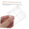 BELLIFFY 10pcs Eyeshadow Storage Trays Empty Cosmetic Cases for Makeup Compact Lightweight Use for Eyeshadow Blush and Powder view 2