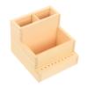 Baluue 2pcs Box Makeup Organizer Box Stationary Storage Case Brush Storage Case for Desktop Home Office view 1