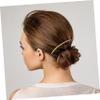 Baluue 2pcs Girls Hair Combs Delicate Hair Accessories Simple Hair Clips for Women Attractive Charm view 3