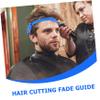 SKISUNO Adjustable Silicone Hair Cutting Guide Neckline Shaving Template for Men Boy Girl Flexible Hair Clipper Fade Tool for Easy Trimming Shaping Durable Diy Accessory view 2