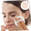 LALADEFIEE 15pcs Rounded Makeup Powder Puff Girl Makeup Cushion Puff Pure Cotton Beauty Sponges for Face Powder Application view 4