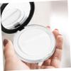 ASAKKURA 2pcs Portable Loose Powder Case with Puff for Travel Empty Makeup Container with Sifter Lightweight for Daily Use Go view 3