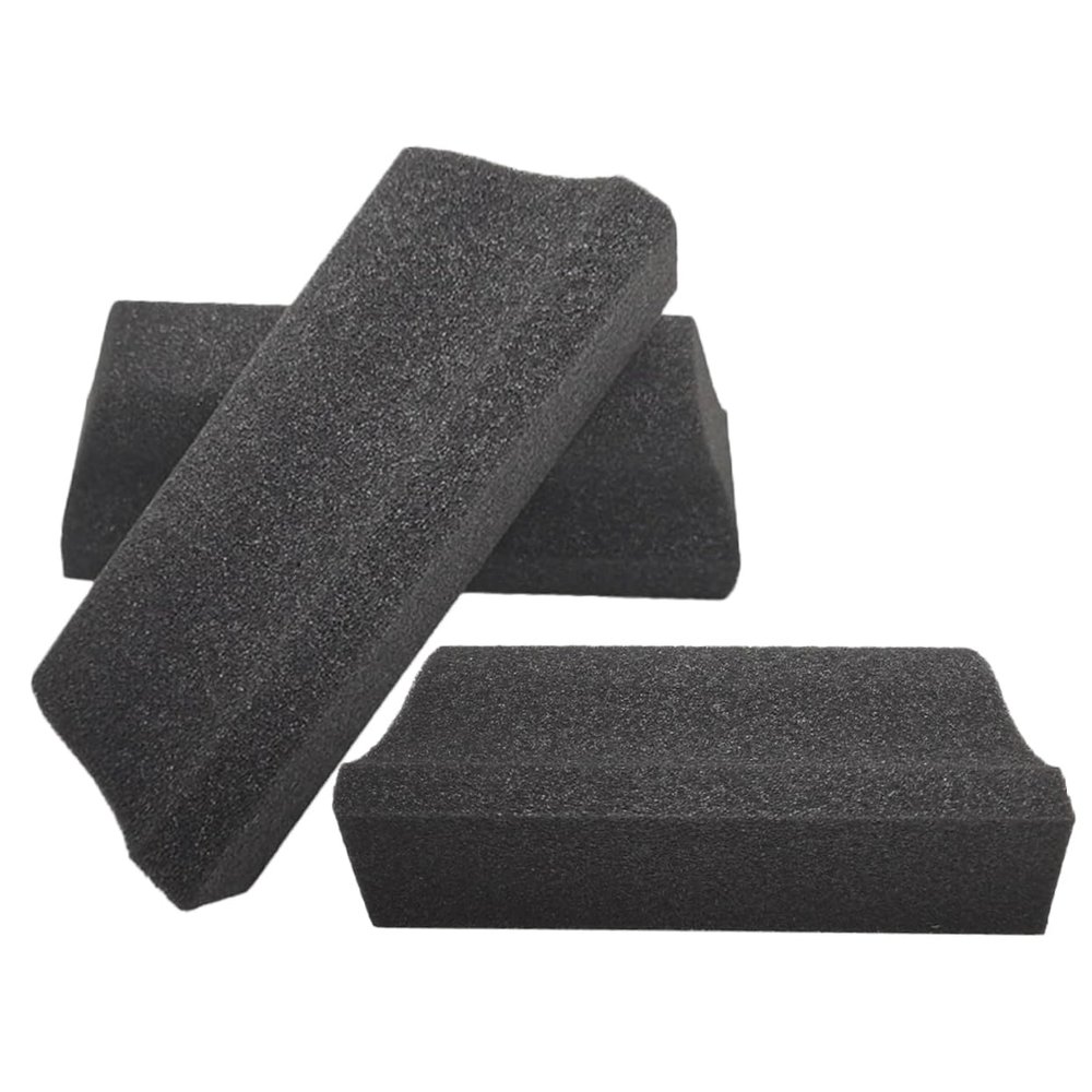 Didiseaon 3pcs Beard Stroke Brush for Men Gentle Sponge Material Hair Catcher Shaving Kit