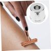 ASAKKURA Home Manual Shaver Base Brass Rust Double Edge Razor Holder for Easy Drying and Storage for Bathroom Organization and Cleanliness view 4