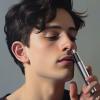 ABS Nose Hair Shaver Efficient Nose Hair Shaver Rechargeable Nose Hair Trimming Machine Easy To Use ABS Texture view 2