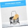 ASAKKURA Men Beard Grooming Kit Shaving Bowl Rack Facial Beard Cleaning Appliance Storage Rack view 2