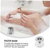 MUSISALY Manual Razor Holder Creative Shaving Stand Base for Organized Bathroom Storage Protective Air Drying Rack for Safety Razors for Men view 4