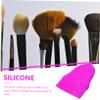 AUTSUPPL Face and Makeup Brush Cleaner Silicon Egg Brush for Facial Cleansing view 2