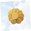 AUTSUPPL 20pcs Skin-friendly Makeup Pads Round Facial Cleansing Sponges for Gentle Skin Exfoliation for Daily Makeup Removal and Face Cleaning Color view 2