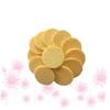 AUTSUPPL 20pcs Skin-friendly Makeup Pads Round Facial Cleansing Sponges for Gentle Skin Exfoliation for Daily Makeup Removal and Face Cleaning Color view 3
