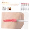 AUTSUPPL 24pcs Silicone Lip Brush Applicator for Makeup Mini for Women and Convenient Lip Brushes for Home Professional Use view 3