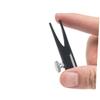 PLAFOPE 2-in-1 Eyebrow Lip Liner Sharpener Metal U-Shaped Operation Long-Lasting Manual Sharpener view 2