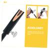 PLAFOPE 2-in-1 Eyebrow Lip Liner Sharpener Metal U-Shaped Operation Long-Lasting Manual Sharpener view 4