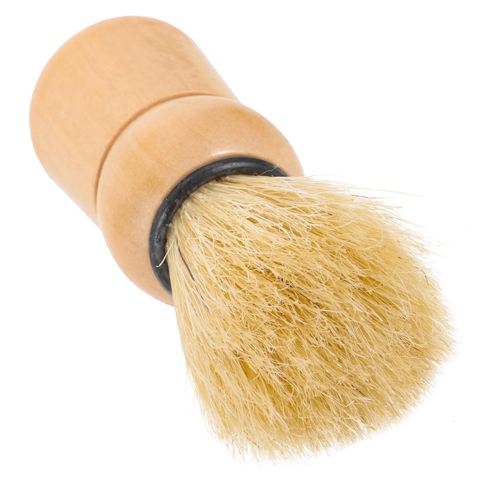 MUSISALY Wooden Beard Brush for Men Shaving Brush Mustache Cleaning Tool Beard Grooming Kit