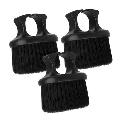 ASAKKURA 3pcs Men Hair Brush Barber Beard Brush Gentle Bristles Detangling for Men Mustache for Gentle Grooming Tool for Grooming