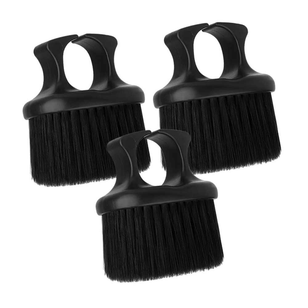 ASAKKURA 3pcs Men Hair Brush Barber Beard Brush Gentle Bristles Detangling for Men Mustache for Gentle Grooming Tool for Grooming