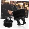 ASAKKURA 3pcs Men Hair Brush Barber Beard Brush Gentle Bristles Detangling for Men Mustache for Gentle Grooming Tool for Grooming view 3