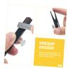 SKISUNO 2pcs Eyebrow Pencil Sharpener Compact Manual Sharpeners for Students Makeup Sharpening Tool view 3
